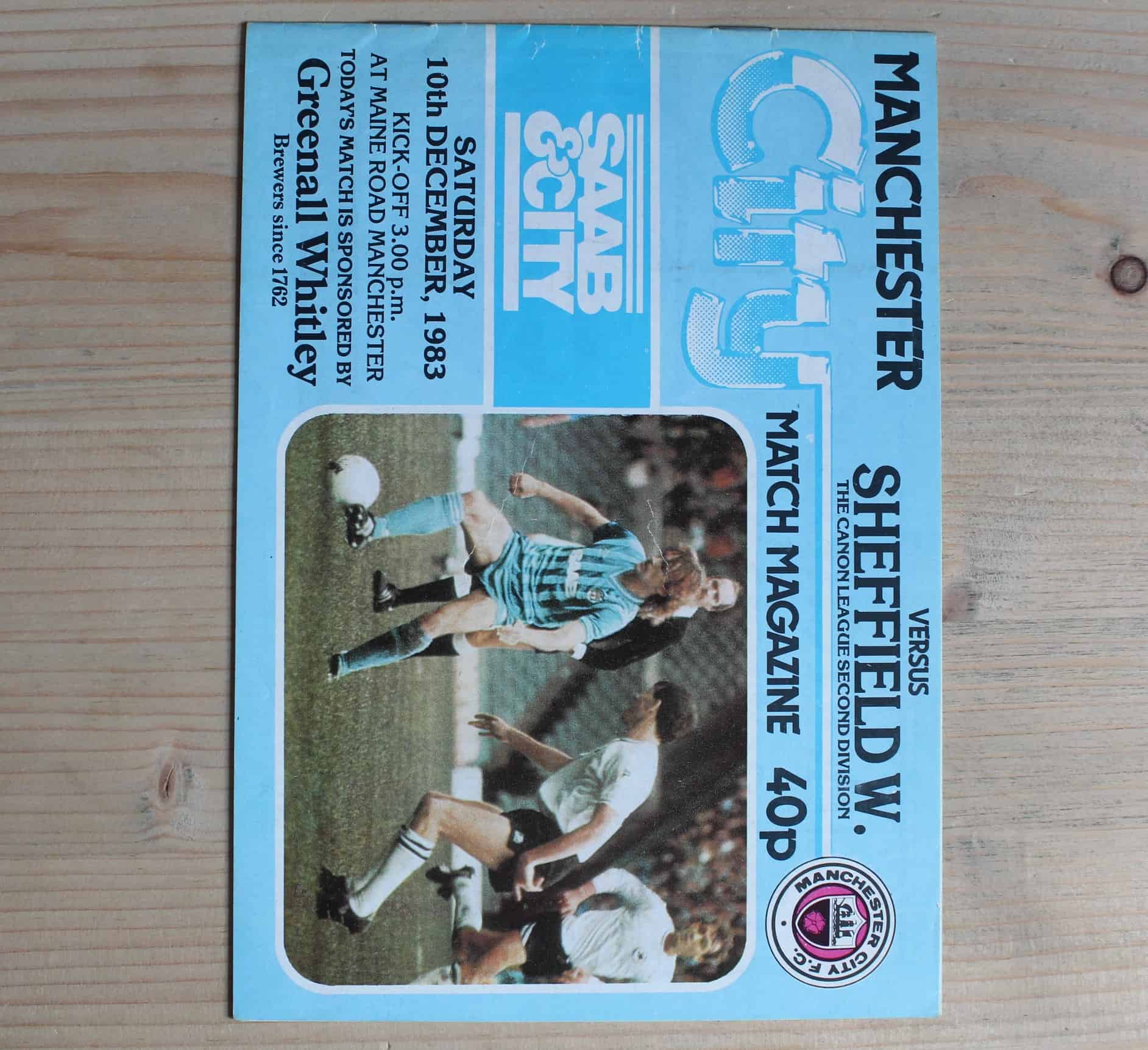 Manchester City FC v Sheffield Wednesday FC 